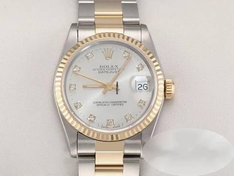  Rolex Datejust 31 Medium Stahl Gelbgold 750 Diamanten Automatik Stainless Steel 18kt Yellow Gold Stahl Jubilé-band Chronometer Oyster 