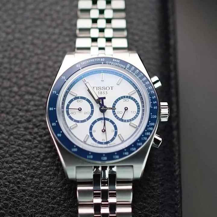 Tissot Pr516 Automatic Chronograph Watch NEW FULL SET 