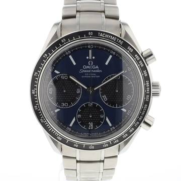  Omega Speedmaster Racing Steel Blue Dial 
