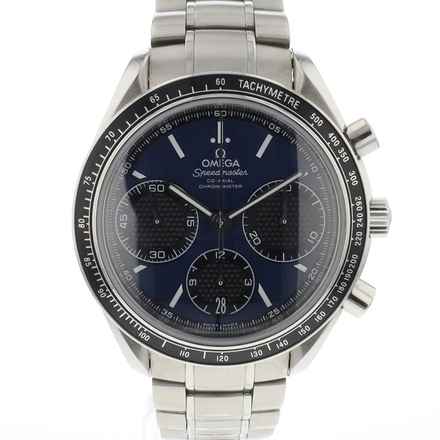  Omega Speedmaster Racing Steel Blue Dial 