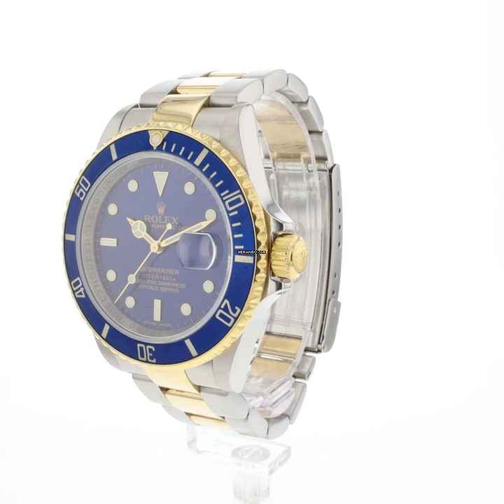  Rolex Submariner Date Steel/Gold Blue Dial 