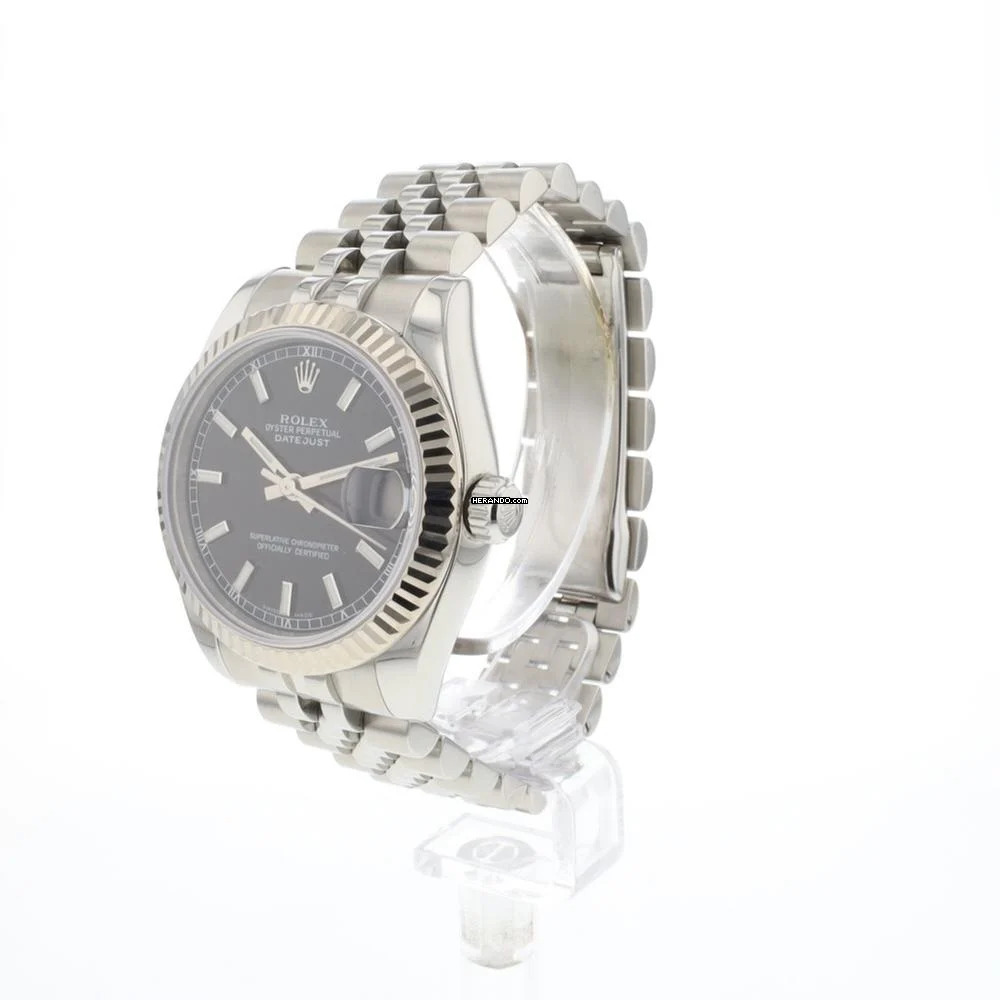 Thumbnail von Rolex Datejust 31 Midsize Jubilee Black Dial