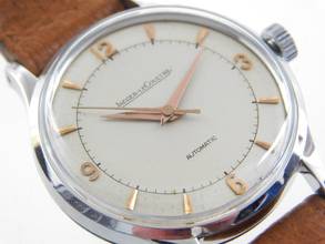 Thumbnail von Jaeger-LeCoultre Classic Ref 441339 Vintage Herrenuhr 34 mm Edelstahl Bumper Hammer Automatik C476 seltene Herrenuhr Kaliber 476 im Top Zustand