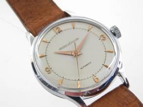 Thumbnail von Jaeger-LeCoultre Classic Ref 441339 Vintage Herrenuhr 34 mm Edelstahl Bumper Hammer Automatik C476 seltene Herrenuhr Kaliber 476 im Top Zustand