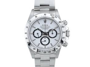 Thumbnail von Rolex Daytona Cosmograph Daytona Ref.16520 satinato Inverted 6 White Dial Box & Papers Like New