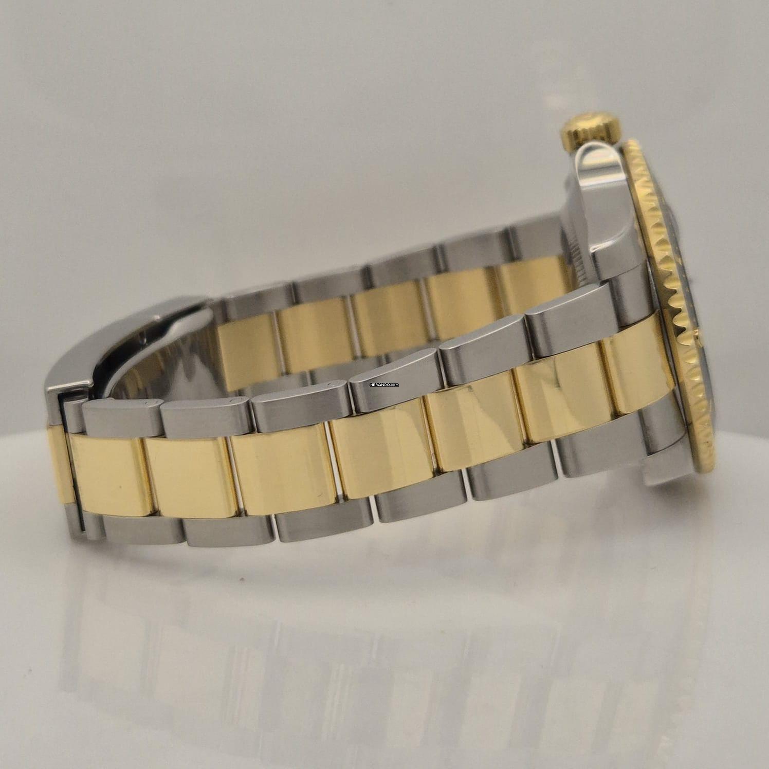 Thumbnail von Rolex Submariner Date Ouro & Aço Ceramic 40mm Automático Completo