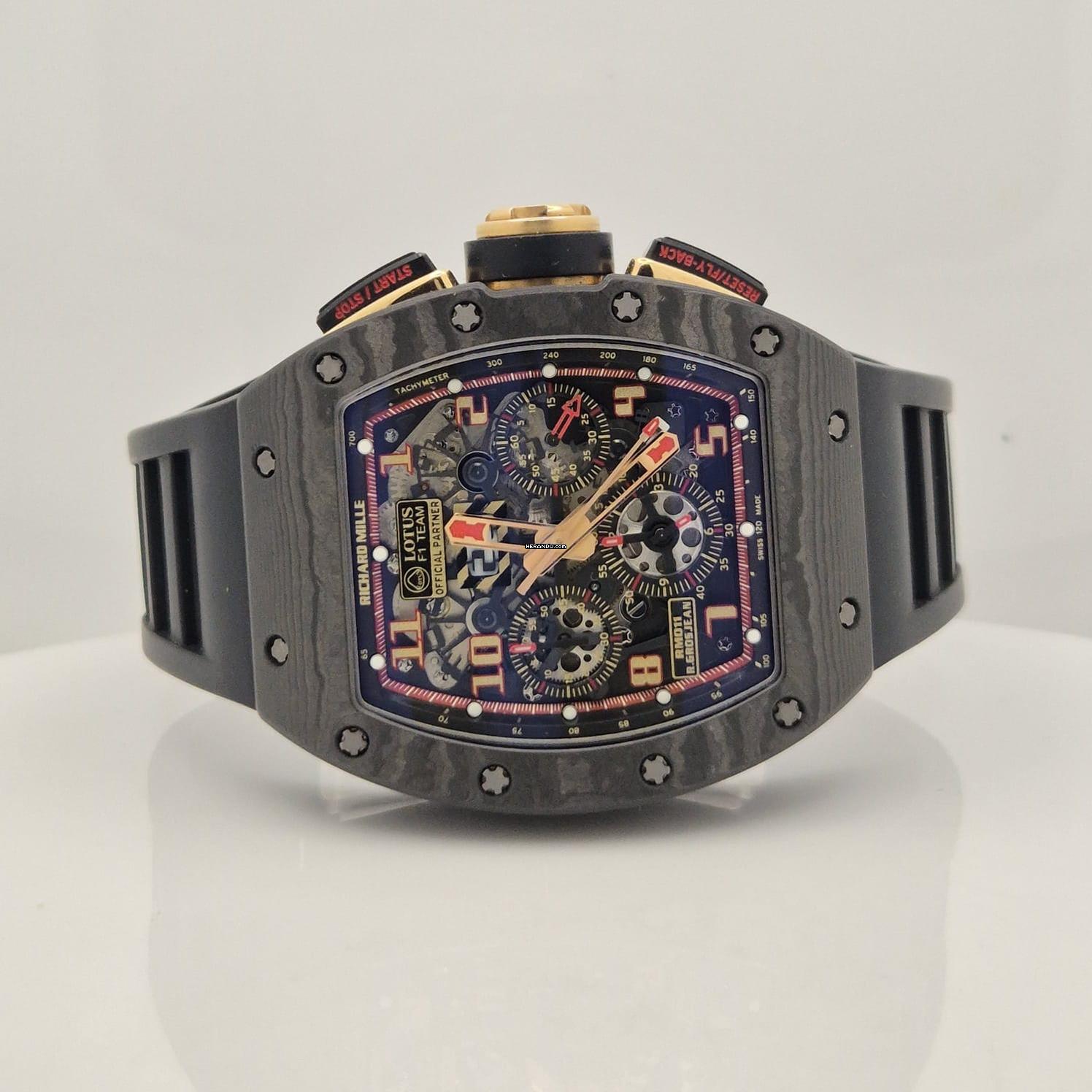 Thumbnail von Richard Mille RM 011 Lotus F1 Team Romain Grosjean NTPT Edition Automático Completo