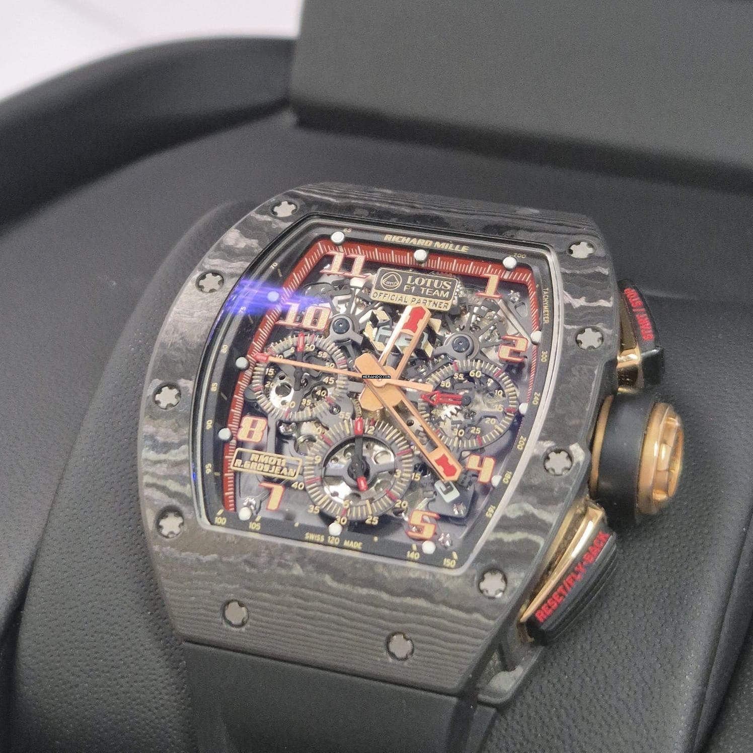 Thumbnail von Richard Mille RM 011 Lotus F1 Team Romain Grosjean NTPT Edition Automático Completo