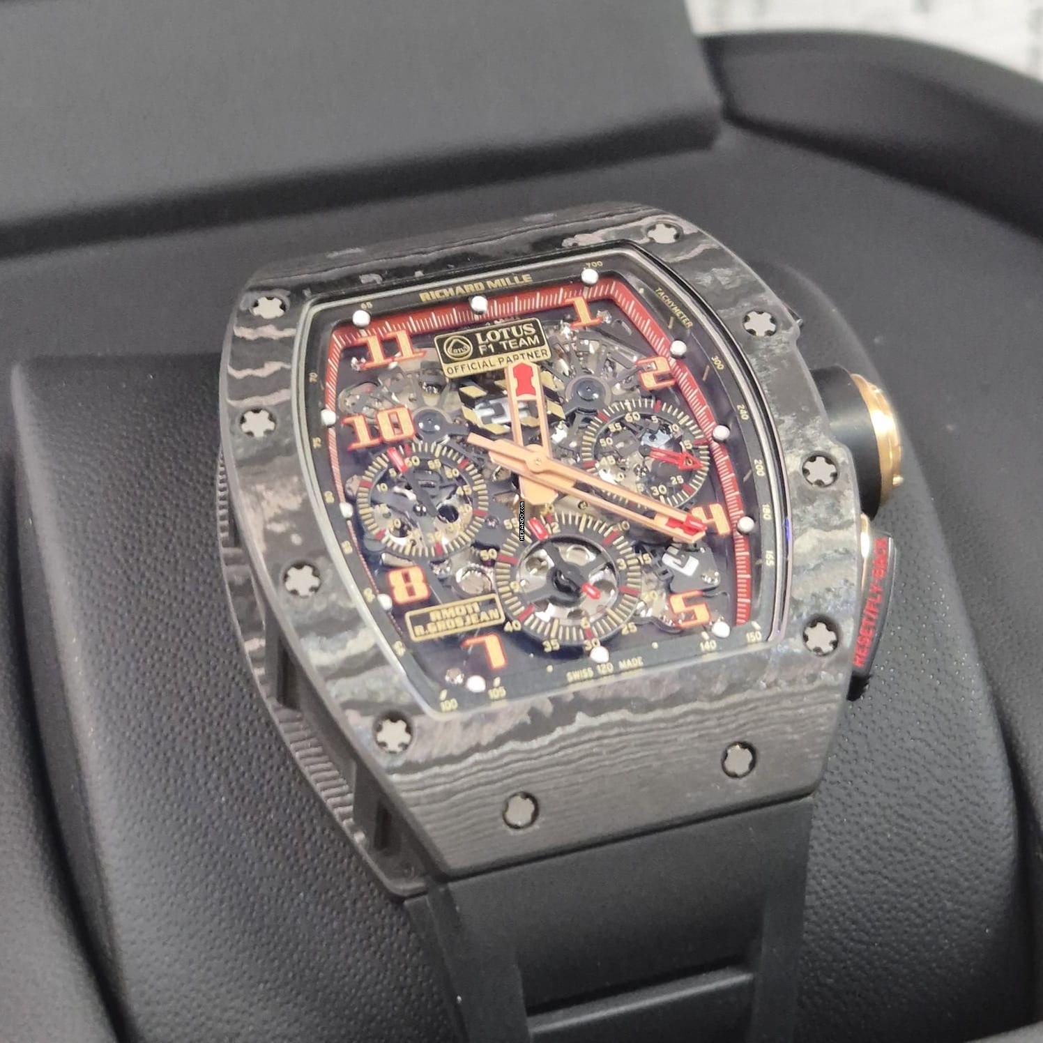 Thumbnail von Richard Mille RM 011 Lotus F1 Team Romain Grosjean NTPT Edition Automático Completo