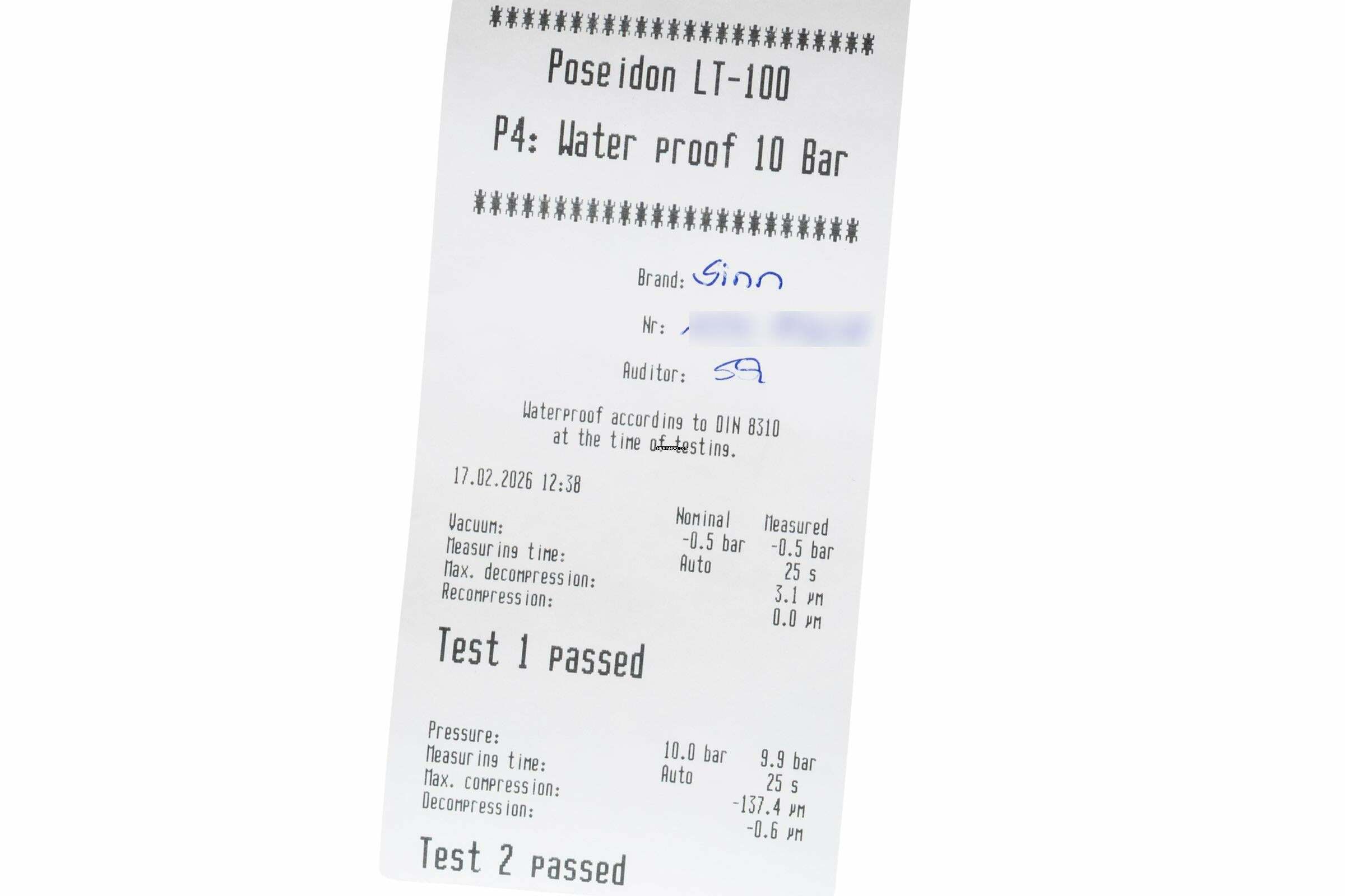 Thumbnail von Sinn 104 104ST Stahl Automatik Herrenuhr Ref. 104. ST SA A Box & Papiere 2020