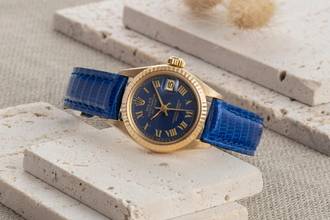 Thumbnail von Rolex Lady-Datejust 18k (0,750) Gold Automatik Damenuhr Ref. 6917 Vintage