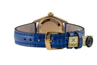 Thumbnail von Rolex Lady-Datejust 18k (0,750) Gold Automatik Damenuhr Ref. 6917 Vintage