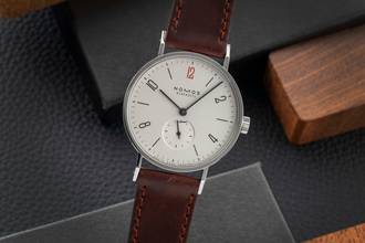 Thumbnail von NOMOS Tangente limited Ärzte ohne Grenzen Stahl Handaufzug B&P 2012