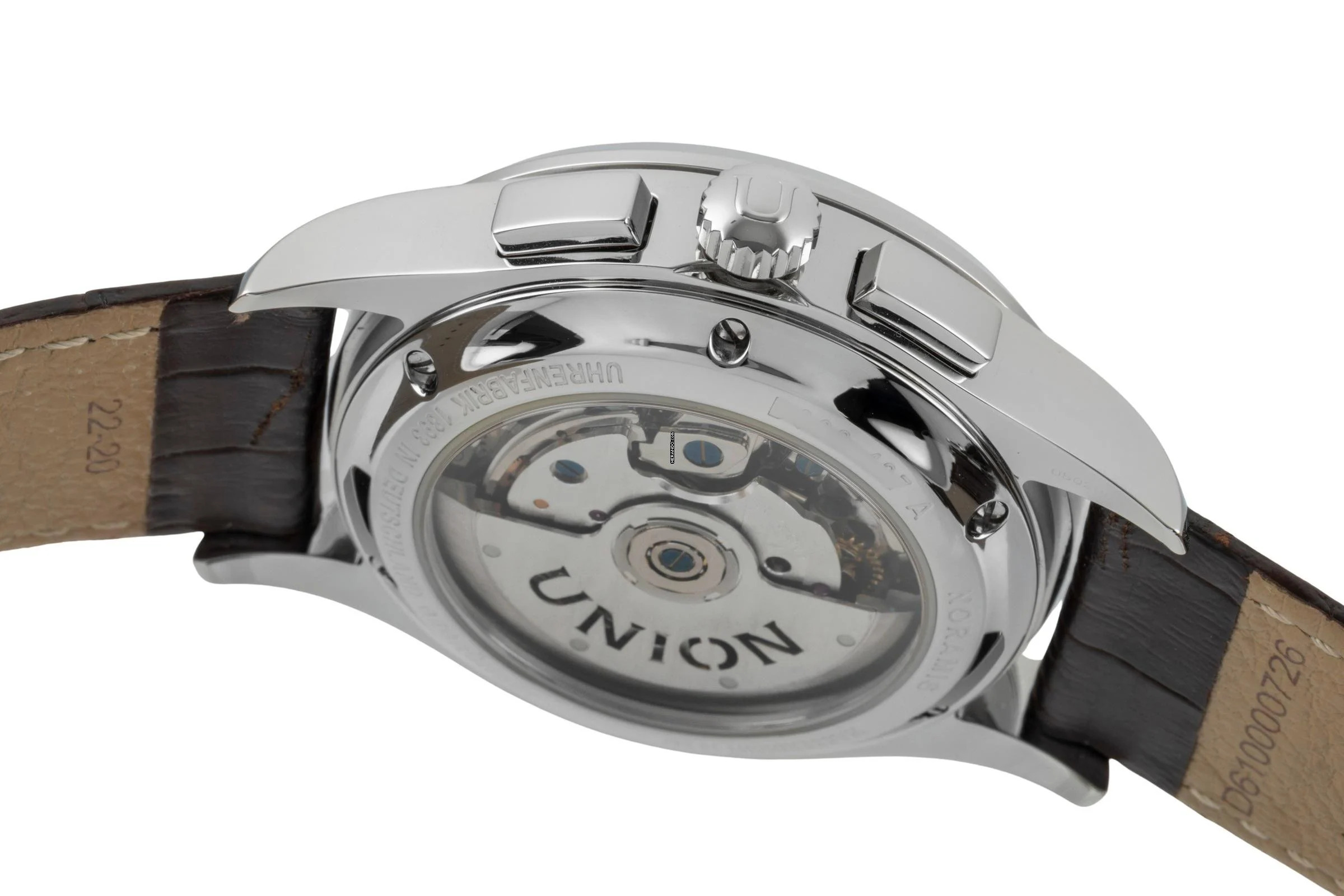 Thumbnail von Union Glashütte Noramis Chronograph Stahl Automatik Ref. D008.427.16.017.00 B&P