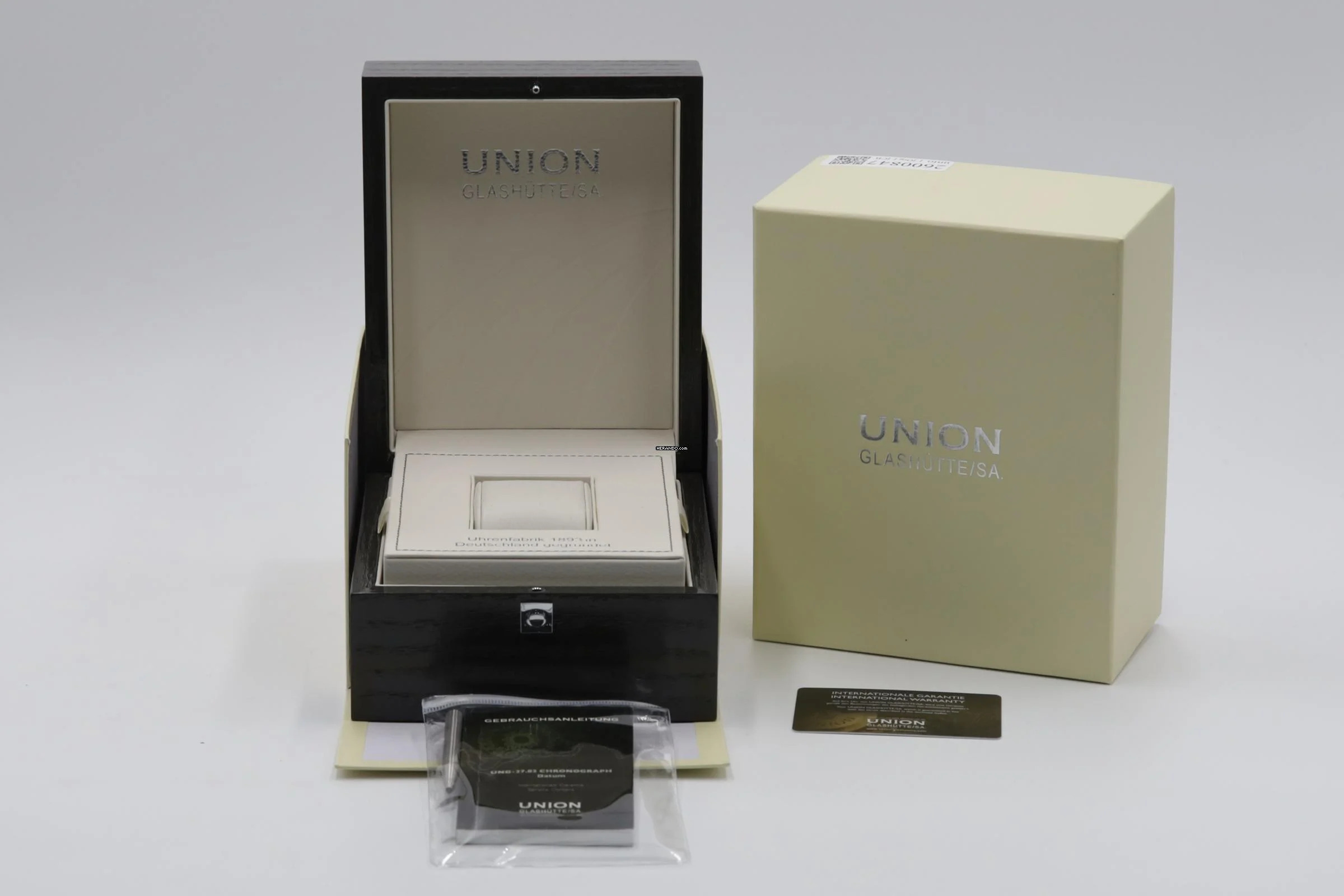 Thumbnail von Union Glashütte Noramis Chronograph Stahl Automatik Ref. D008.427.16.017.00 B&P