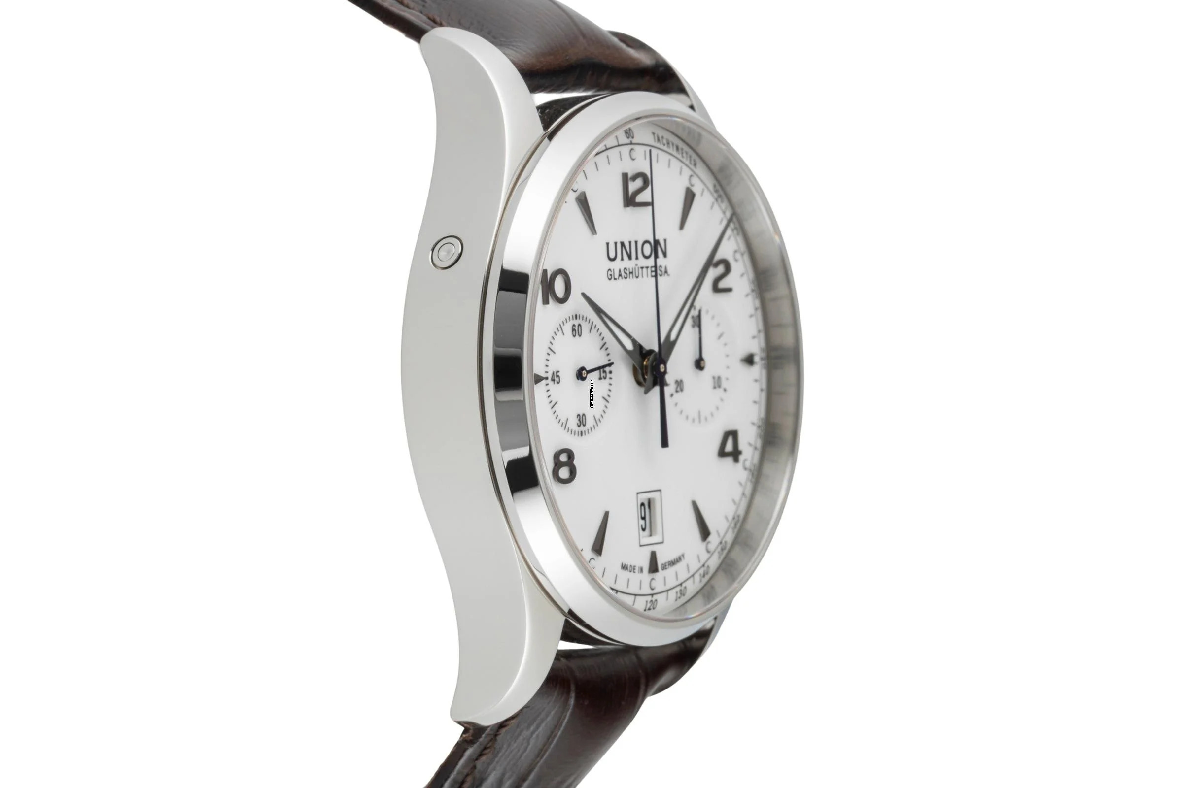 Thumbnail von Union Glashütte Noramis Chronograph Stahl Automatik Ref. D008.427.16.017.00 B&P