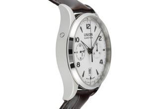 Thumbnail von Union Glashütte Noramis Chronograph Stahl Automatik Ref. D008.427.16.017.00 B&P