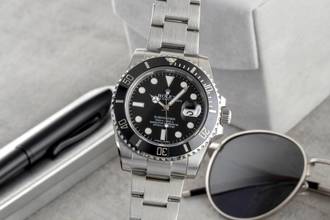 Thumbnail von Rolex Submariner Date 40 Stahl Automatik Herrenuhr Ref. 116610LN B&P 2015