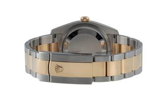 Thumbnail von Rolex Datejust 36 Stahl / Gold Tuxedo Dial Automatik Ref. 116203 F-Serie B&P 2005