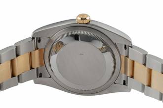 Thumbnail von Rolex Datejust 36 Stahl / Gold Tuxedo Dial Automatik Ref. 116203 F-Serie B&P 2005