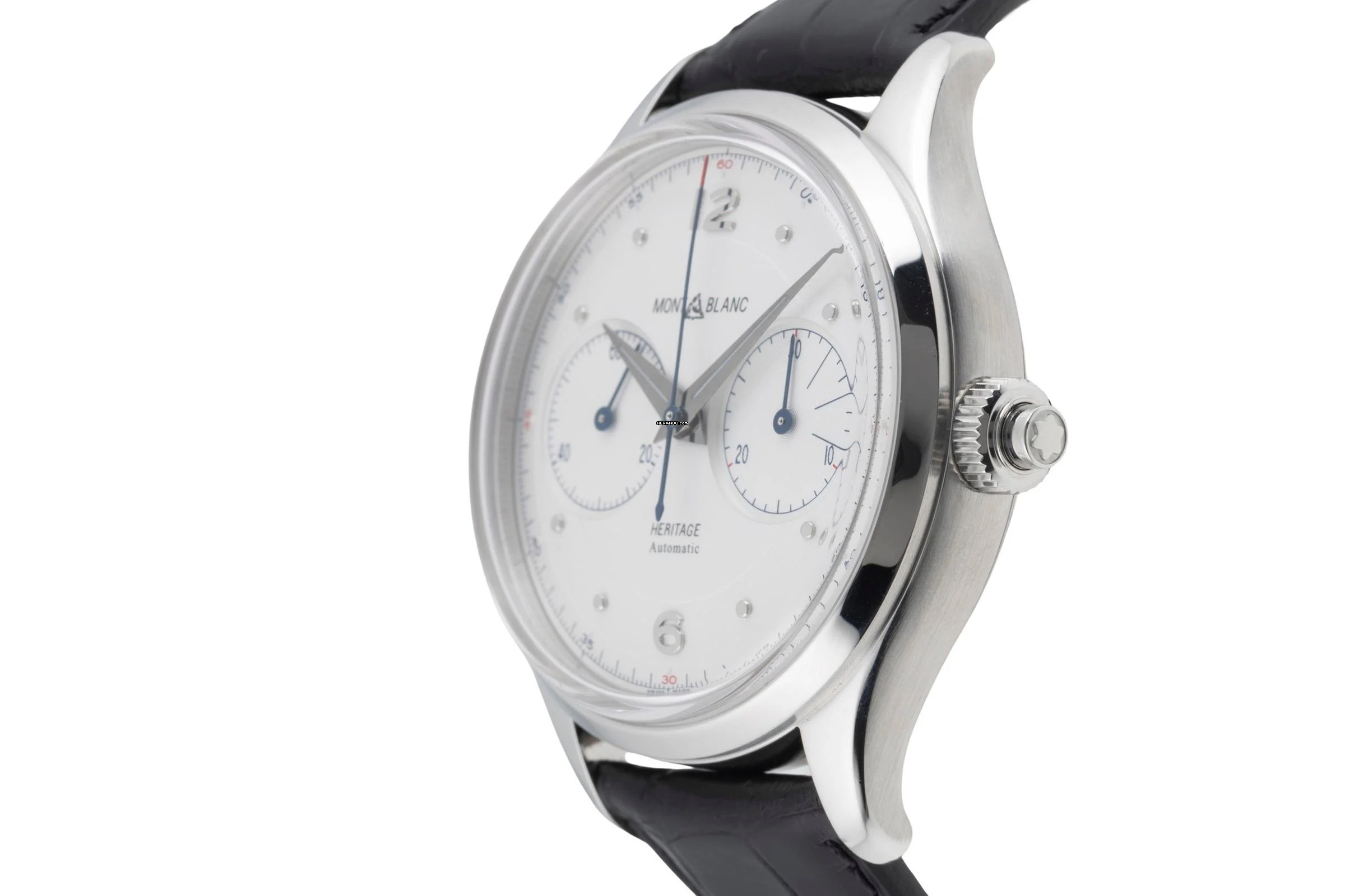 Thumbnail von Montblanc Heritage Chronométrie Monopusher Chronograph Stahl Automatik Ref. 119951 7494 B&P