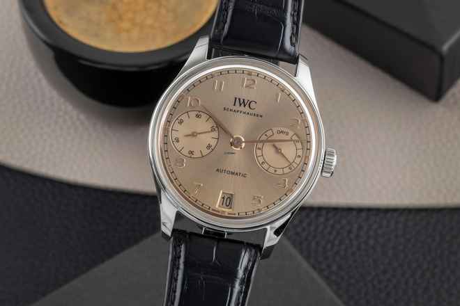  IWC Portugieser Automatik 42 Automatik Stahl Herrenuhr Ref. IW501705 