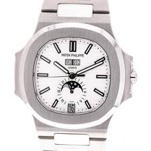Thumbnail von Patek Philippe Nautilus White Annual Calendar – 5726/1A-010 – like NEW – 2013 Full Set