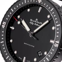 Thumbnail von Blancpain Fifty Fathoms Bathyscaphe 43 – 5000-0130-B52A – like NEW – 2022 Full Set