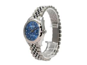 Thumbnail von Rolex Datejust 31 Edelstahl Weißgold Diamant Ref. 278344RBR Blau Floral Jubile-Band