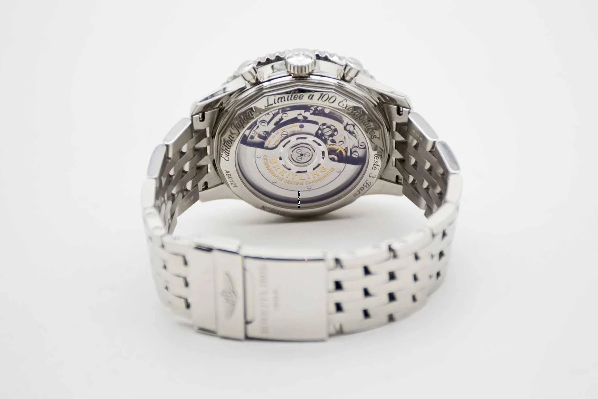 Thumbnail von Breitling Navitimer 1 B01 Chronograph Grey Dial Japan Edition Nr. 09/100 Fullset