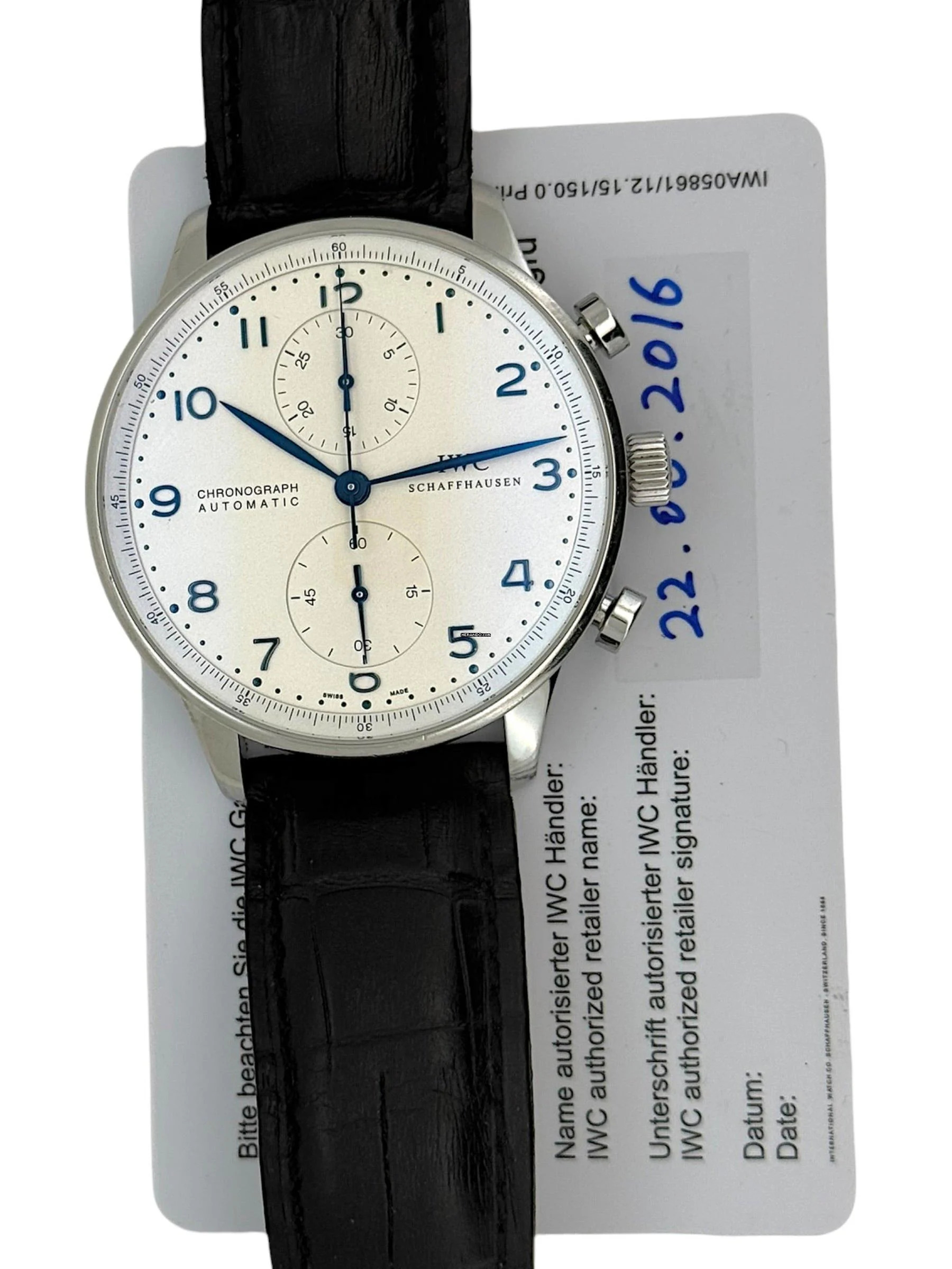 Thumbnail von IWC Portugieser Chronograph Jahr 2016 Referenz IW371417