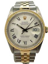 Thumbnail von Rolex Datejust 36 Oyster Perpetual Datejust Jahr 1991 Referenz 16233