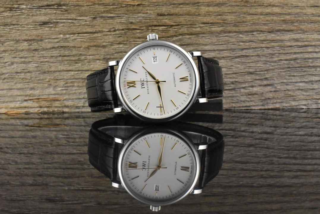  IWC Portofino Automatic 40MM IW3565 Steel / Gold Hands - Card 2020 