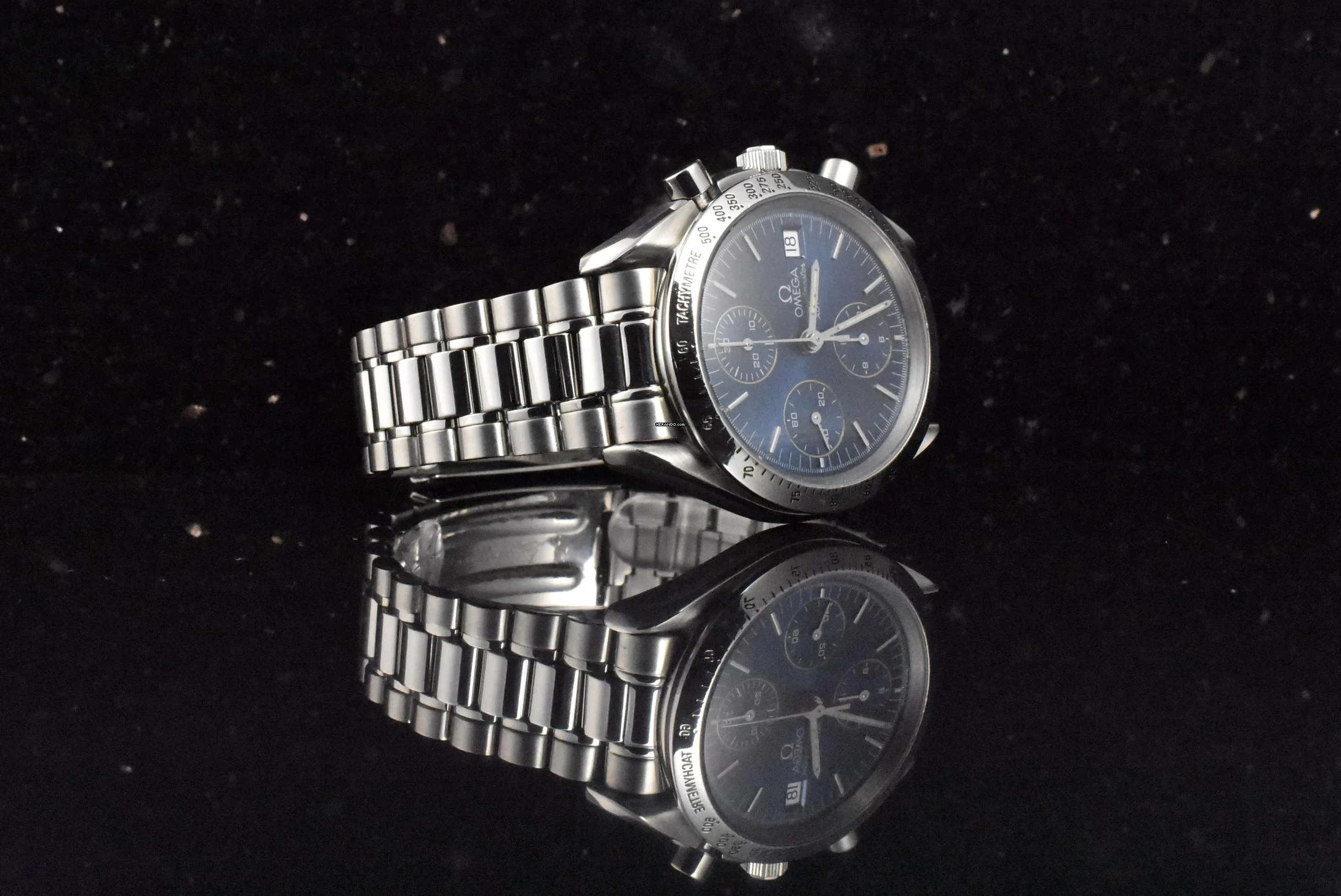 Thumbnail von Omega Speedmaster Date 39 Blue Dial 3511.80 - Vintage 1994