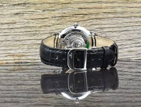 Thumbnail von Jaeger-LeCoultre Master Réserve de Marche Q1488404 / 140.8.93.S Stahl / Silver Dial B&P - 2008