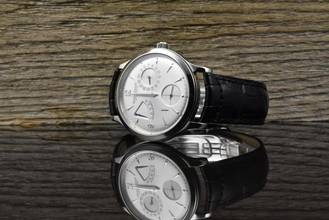 Thumbnail von Jaeger-LeCoultre Master Réserve de Marche Q1488404 / 140.8.93.S Stahl / Silver Dial B&P - 2008