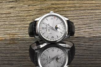 Thumbnail von Jaeger-LeCoultre Master Calendar Moon Phase Ref 1558420 Steel - B&P 2019