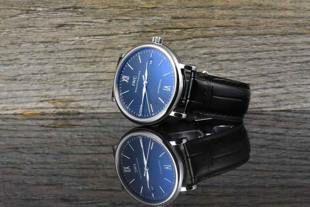  IWC Portofino Automatic 40 Black Dial - Zertifikat 2018 