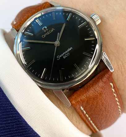  Omega Seamaster Serviced Seamaster 600 Vintage Black Restored Dial 135011 135011 