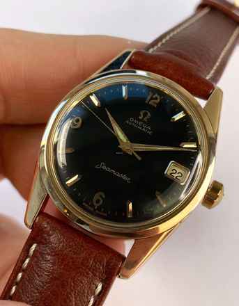  Omega Seamaster Serviced Seamaster Automatic Automatik Vintage Black Restored Dial 14701 14701 