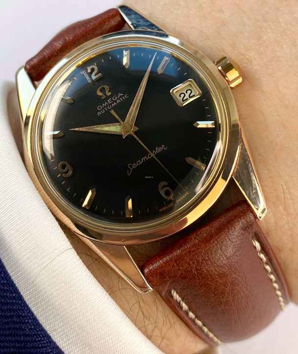  Omega Seamaster Serviced Seamaster Automatic Automatik Vintage Black Restored Dial 14701 14701 