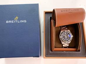 Thumbnail von Breitling Superocean II a17365C9 Full Set Blue Dial Box Papers a17365C9