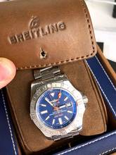 Thumbnail von Breitling Avenger II GMT a3239011 Full Set Blue Dial Box Papers a3239011