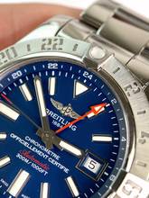 Thumbnail von Breitling Avenger II GMT a3239011 Full Set Blue Dial Box Papers a3239011