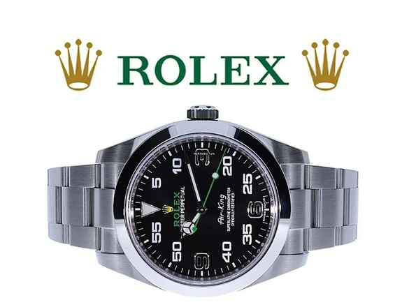  Rolex Air King WIE NEU AUS 2018 - SERVICE 2014 