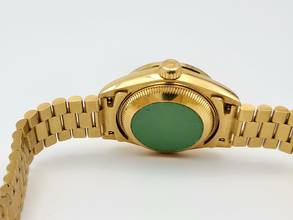 Thumbnail von Rolex Lady-Datejust 18 Kt. Gold top condition serviced Factory diamonds