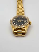 Thumbnail von Rolex Lady-Datejust 18 Kt. Gold top condition serviced Factory diamonds