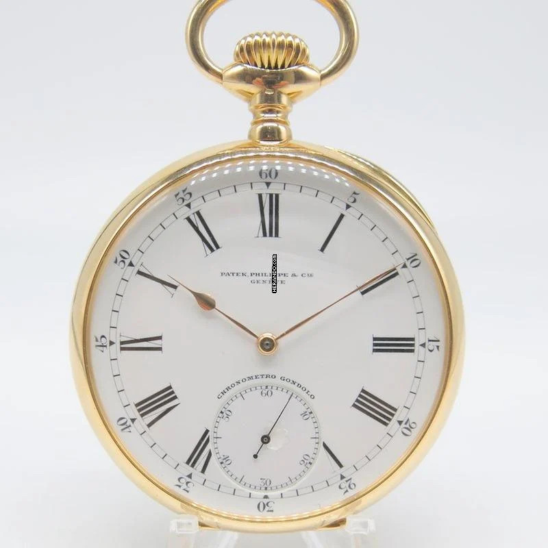Thumbnail von Patek Philippe Gondolo & Cie. Genève Taschenuhr - 750 Gold Nur Uhr