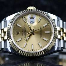 Thumbnail von Rolex Datejust 36 Steel Gold - Champagne - like New - Fullset - 11/2020