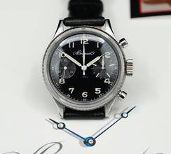 Thumbnail von Breguet RARE SPECIAL TYPE 20 XX FLYBACK FROM 1955 WITH EXTRACT